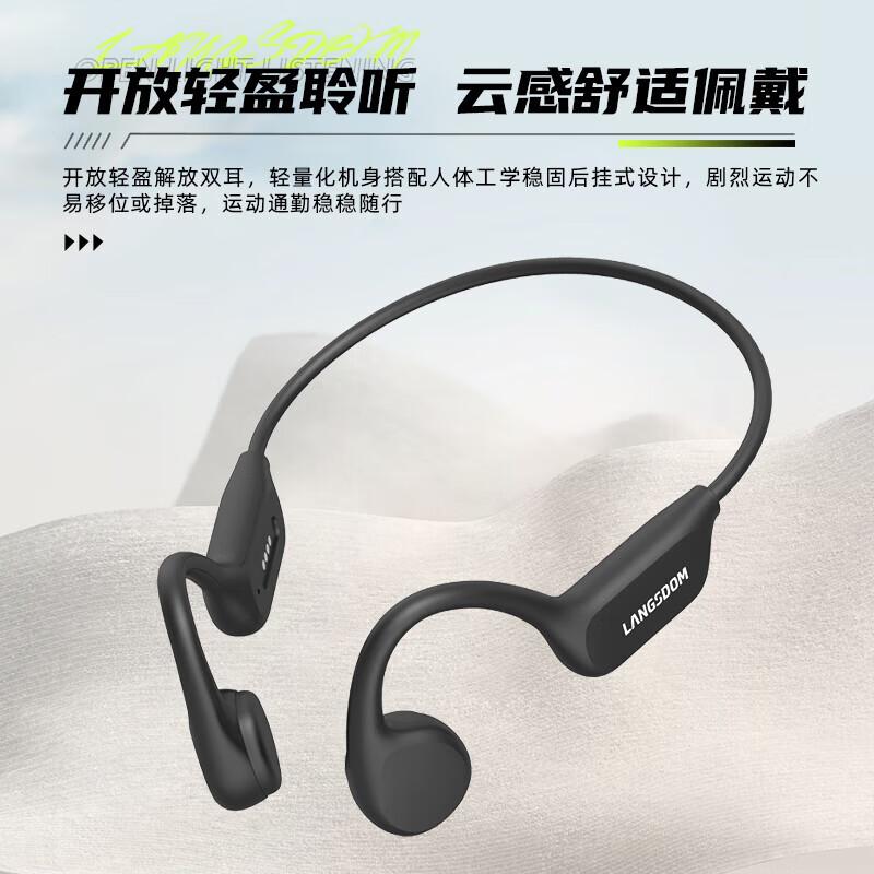 Lanston BE17 Bone Conduction Bluetooth Sports Headphones