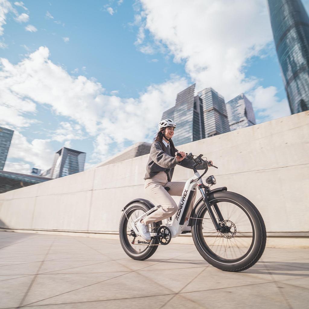 RZOGUWEX S9 ST: 1000W High Torque Electric Bike with 90km Range, Foldable, 35kg, Suitable for City Commuting