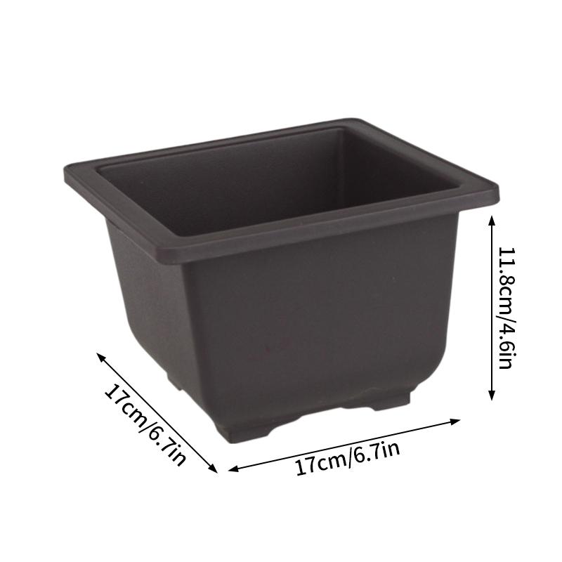 Flower Pot for Plants Garden Pots Planter Outdoor Balcony Landscape Plant Potted Square Flower Pot Garden Yard Succulents Holder