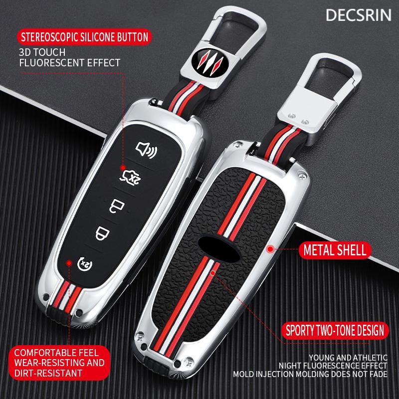 5 Buttons Car Remote Control Key Case Cover Shell Fob For Ford Escape Focus C Max Kuga Edge Explorer Taurus Keyring Accesories