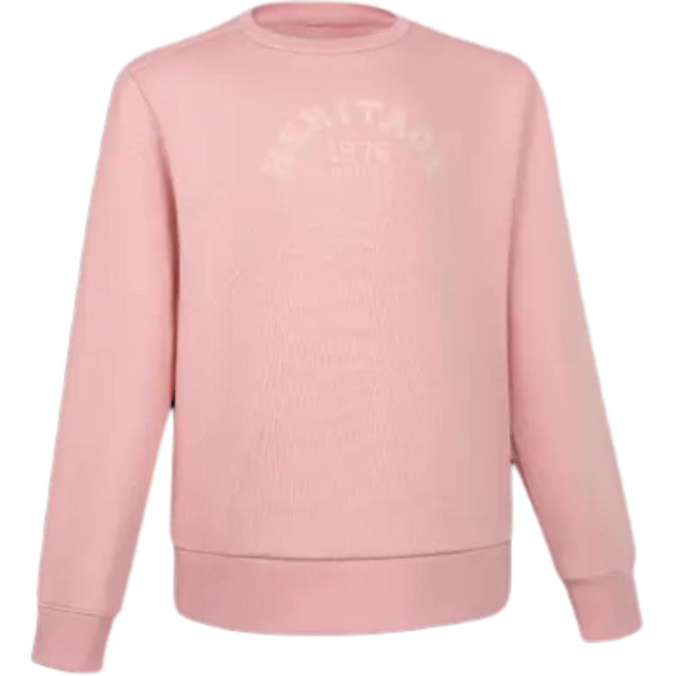 

DECATHLON Sweatshirt 500 Series Solid Thermal Fleece Crew Neck Dark Pink Children s Model 14-15Y темно-розовый