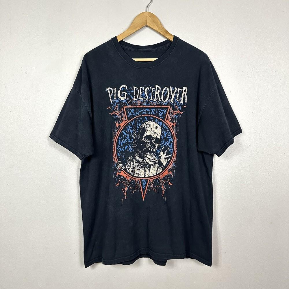 Pig Destroyer Myiasis T-shirt Men’s Size XL Band Grindcore XL
