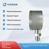 G1/1 Thread Digital Pressure Gauge, High Precision 1-Digit Display Powered Manometer for Water Air Oil Pressure 81mm Dial