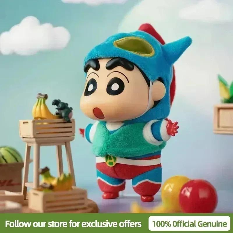 Toptoy CrayonShin-Chan Blind Box Kostümparty Serie Vinylpuppe Anime Actionfigur Mystery Box Kawaii Sammlung Modell Spielzeug Geschenk