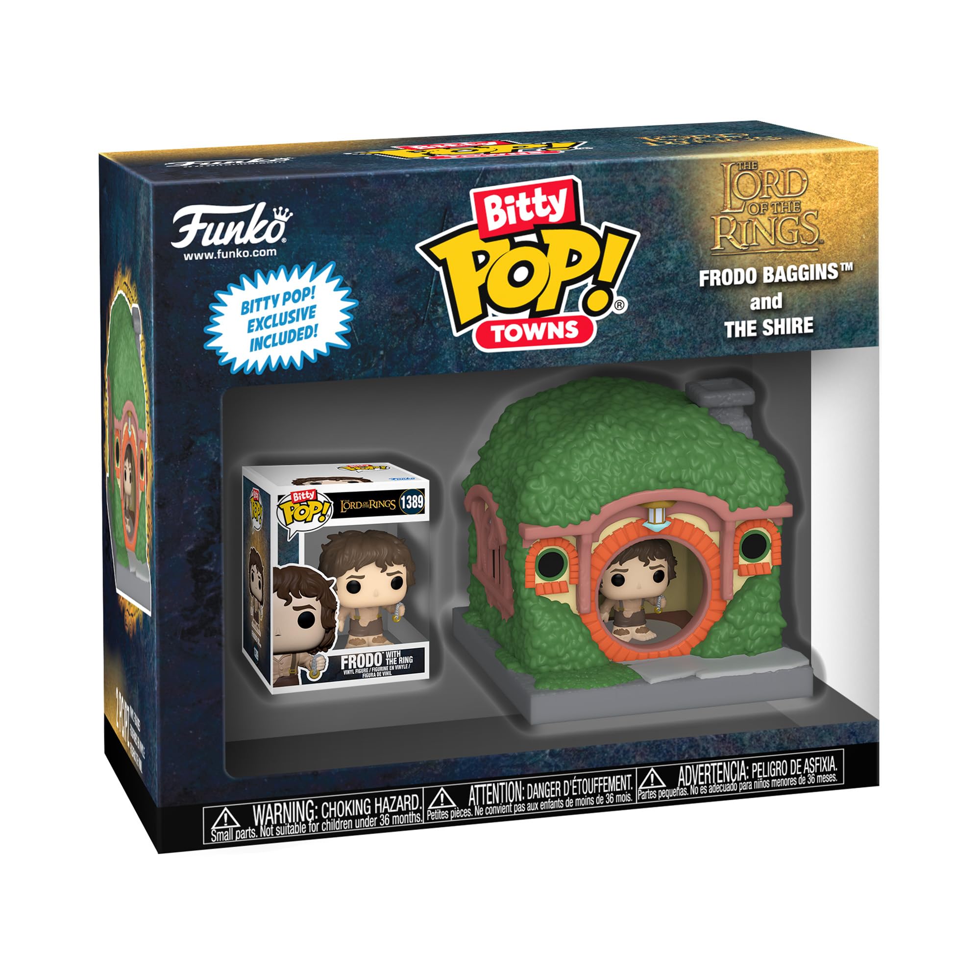 

Funko Bitty Pop! Towns Frodo Baggins & The Shire 83685