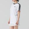 Adidas Casual Comfortable Breathable Short Sleeve T-Shirt Women Tops White JY7613
