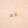 20Pcs Gold Small Metal Christmas Bells Jingle Bells Hanging Decorations Xmas Tree Ornaments DIY Craft Party Decor