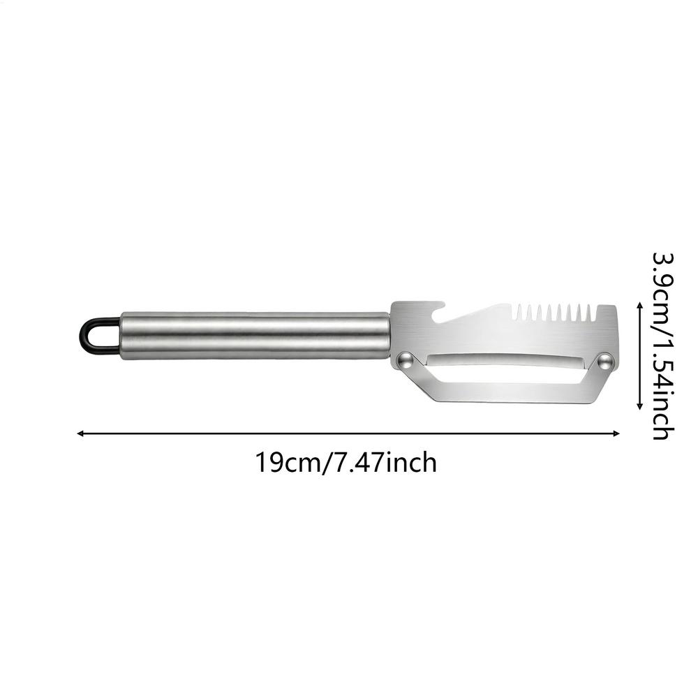 Food Slicer Kitchen Peeler with Bottle Opener Pumpkin Peeler Cap Opener for Vegetable Fruit Potato Carrot Cabbage Cucumber Home