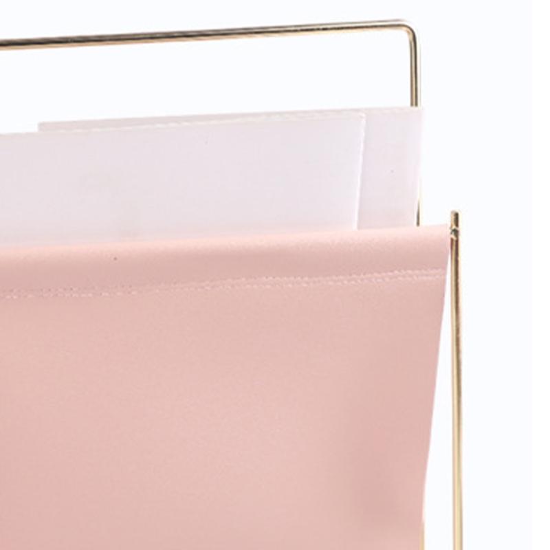 Scandinavian Iron Rack With Premium PU Leather Trim    Room Study