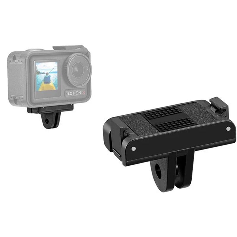 For DJI Osmo Action 5 4 3 Nano Magnetic Two Claw Adapter 1/4 Thread Universal Port For DJI Action 5 Pro Camera Magnet Accessory