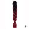 Braids Hair Extensions Balayage Ombre DIY Quick Weave Braiding Hair for Cosplay Daily Use for Women