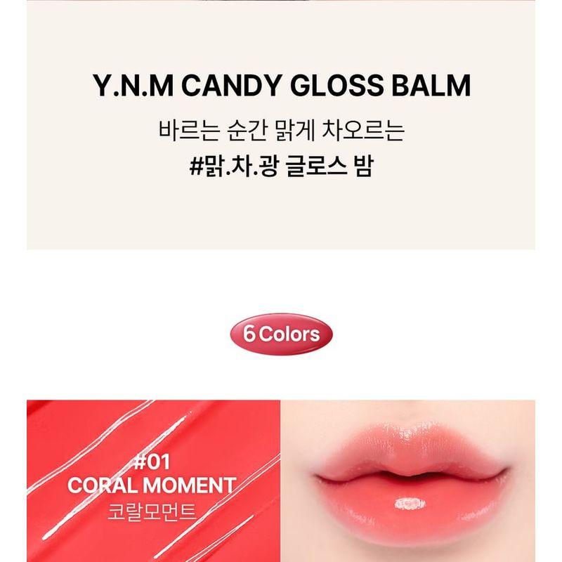 YNM - Candy Gloss Balm - 10 Colors
