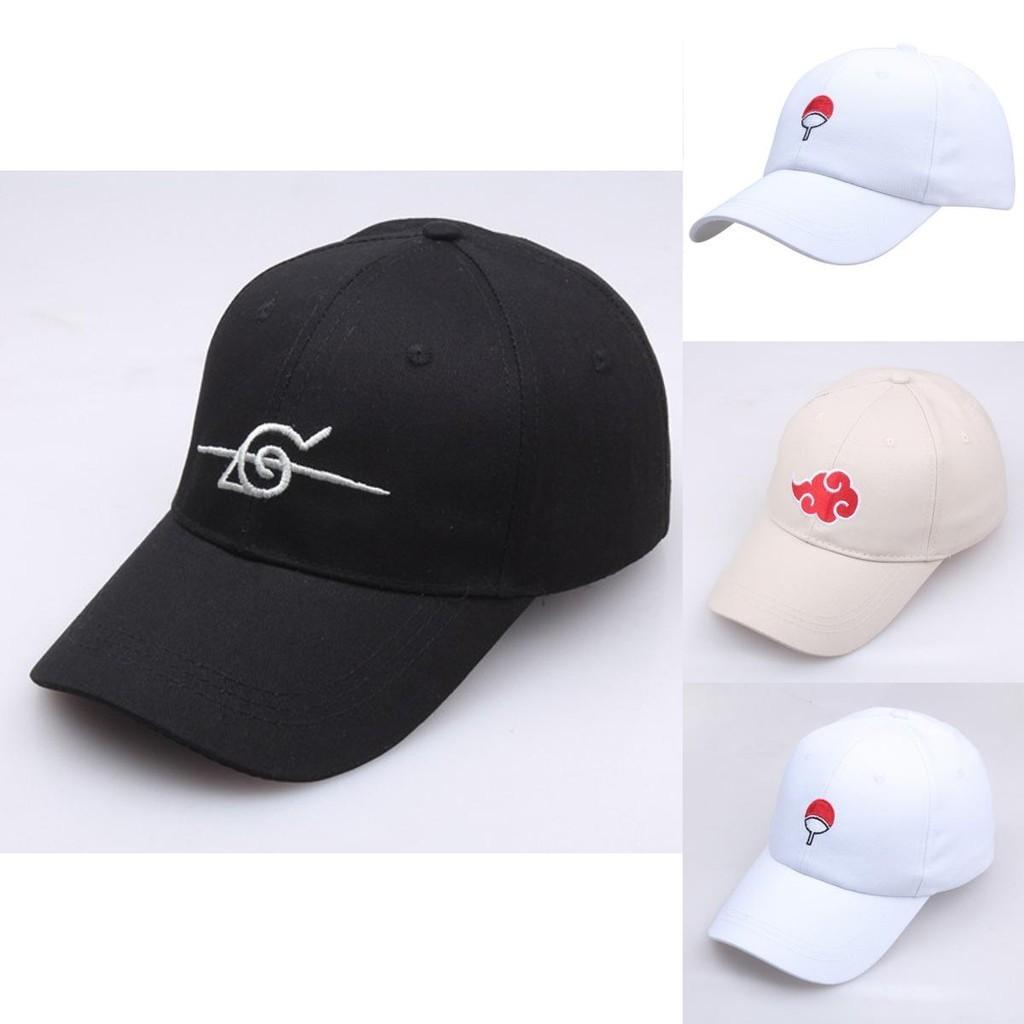 Stylish Anime Baseball Cap For Men And Women With Uchiha Emblem Embroidery