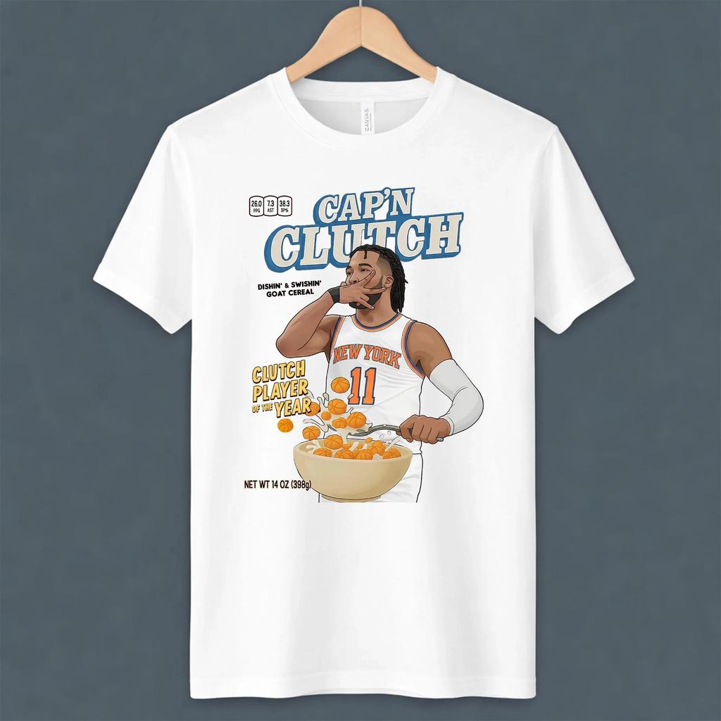Summer New Key Player Print T-Shirt Men's and Women's Cotton Round-neck Short Sleeve