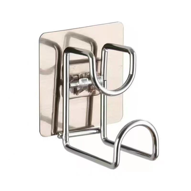 1Pcs Transparent Self Adhesive Wall Hooks Multipurpose Key Towel Holder For Kitchen Bathroom