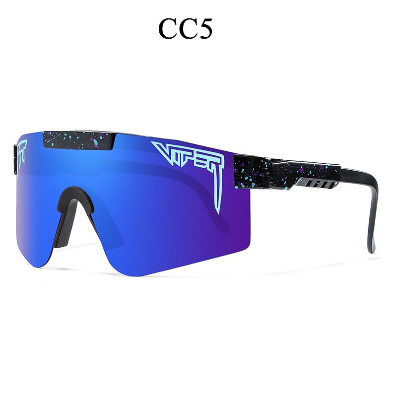 Gafas Deportivas al Aire Libre para Adultos Pit Viper Gafas de Ciclismo Hombre Masculino Femenino Moda Gafas de Pesca Gafas de Sol UV400 Mujer Gafas de Sol para Béisbol