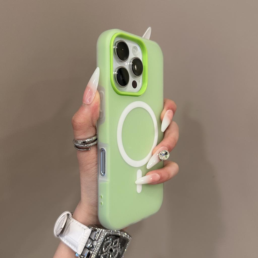 New Two In One Suitable for Apple IPhone 17 Promax Magnetic Phone Case 16 Jelly Color Full Package Anti  Fall Case