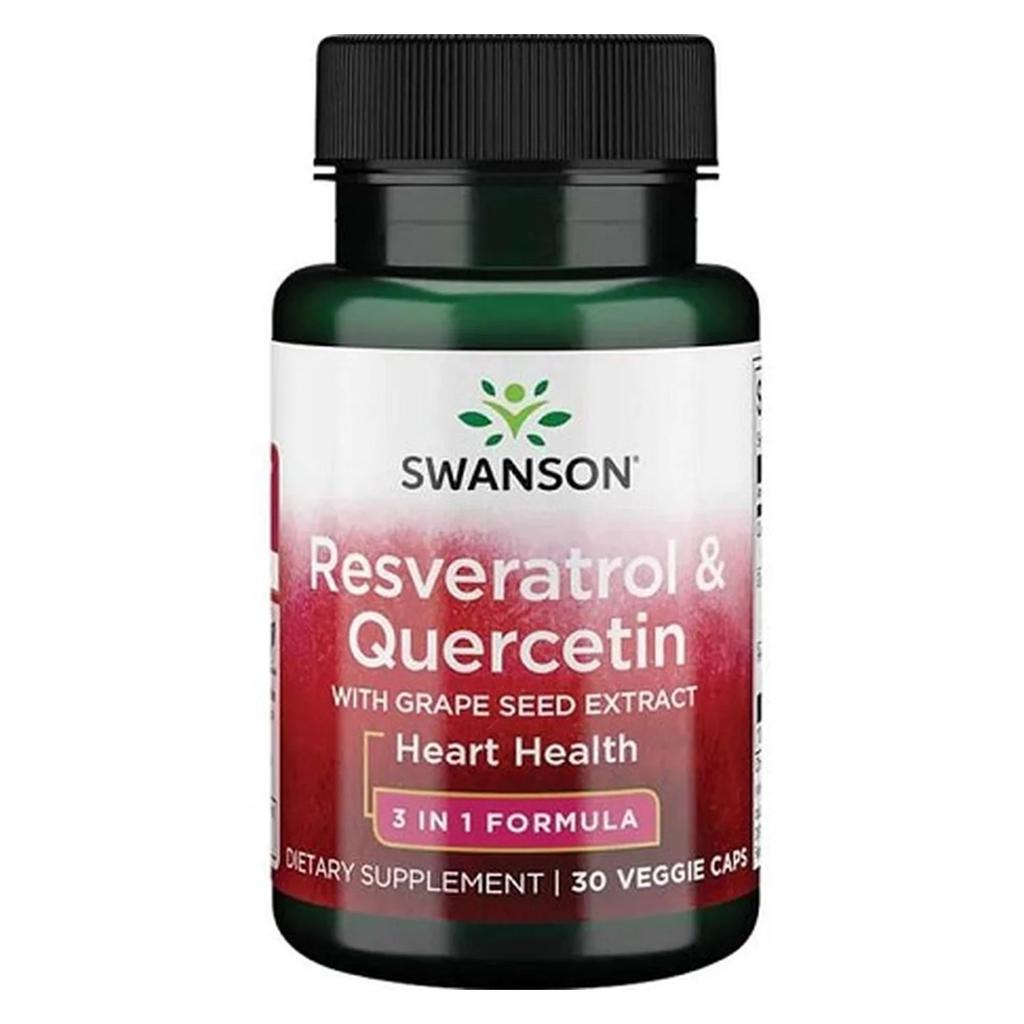 Resveratrol & Quercetin - 30 Vcaps