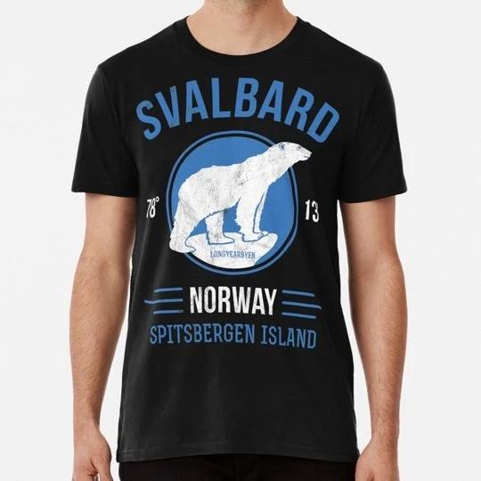 Svalbard Polar Bear Longyearbyen Norway Size S to 5XL Made in the USA T-Shirt 2XL