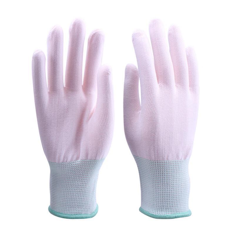 Xiao Yan Knitted Nylon Anti-slip PU Coated Work Gloves
