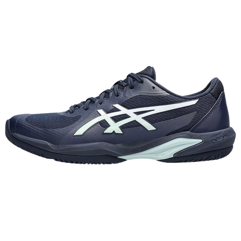 Asics Solution Swift FF 2 Comfortable Fashionable Minimalist Versatile Low-Top Tennis Shoes Men Sneakers Navy-Blue 1041A466-401