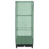 Vidaxl Raised Planter with Greenhouse, Rattan Look, 40X40X123 Cm