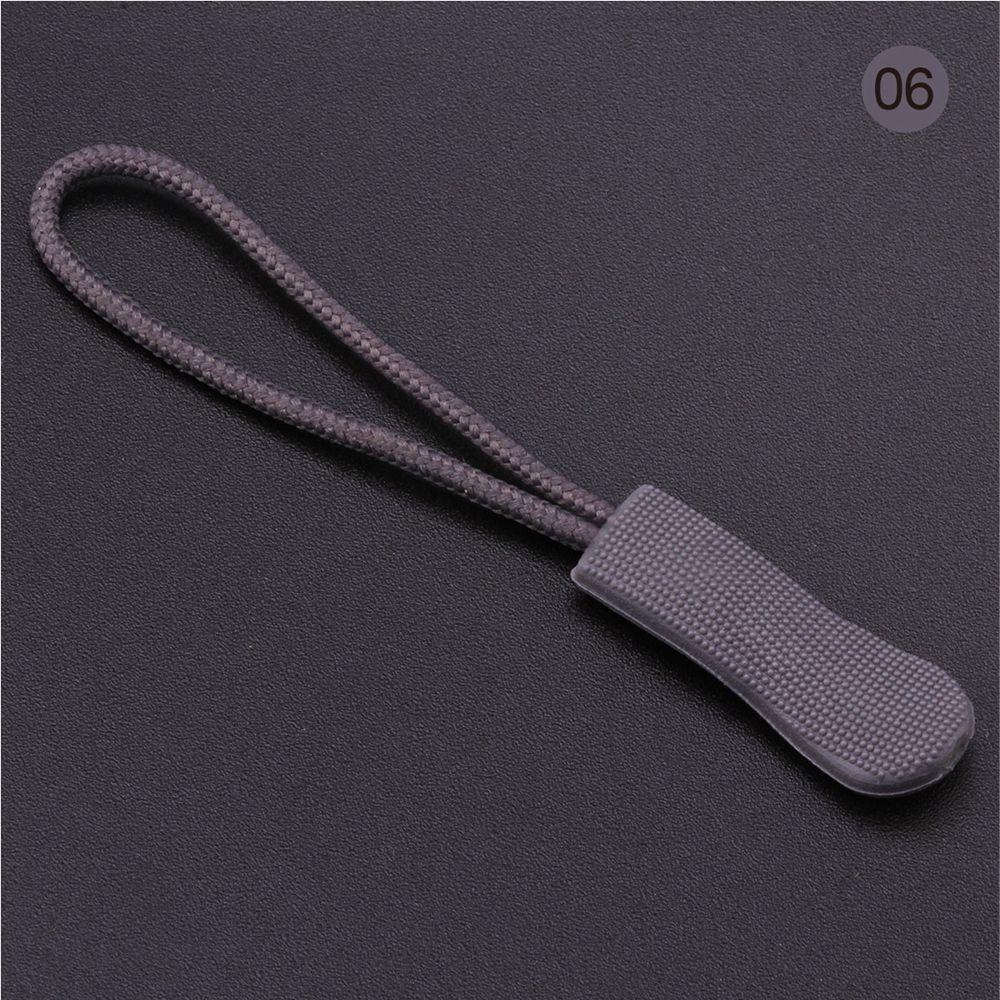 10Pcs Fixer Crafts Tag Apparel Sewing End Fit Zipper Buckle Zipper Puller Zipper Ropes Zip Cord