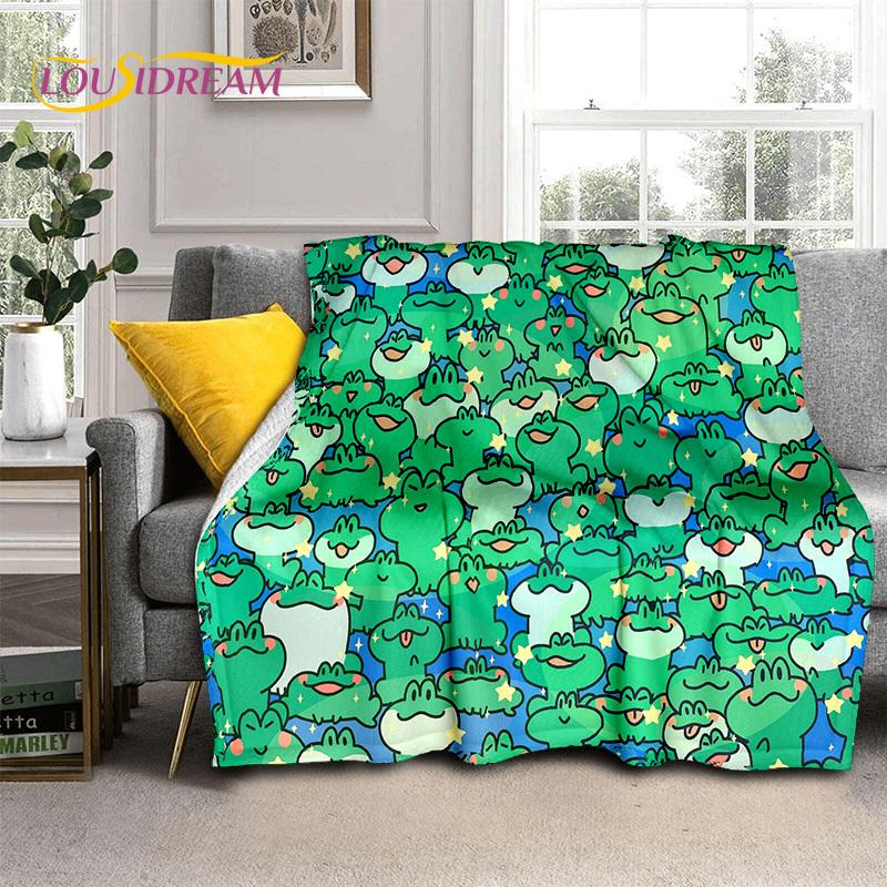 Cute Animal Crossing New Horizons Cartoon Soft Blankets,Throw Blanket Comfortable Blanket for Picnic Beds Sofa Home Bedroom Kids