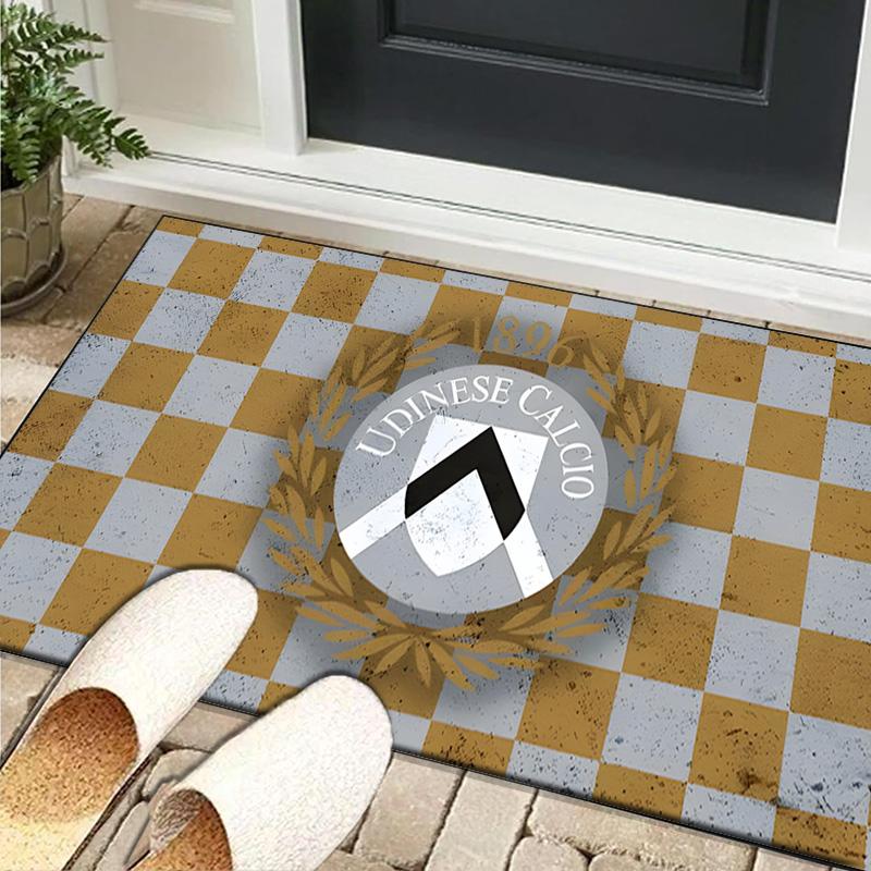 1PC rug Udinese-Calcio Crest Design Carpet, Chair Rug,Area Rug for Office Bedroom living rooms bedroom, Doormat decor Christmas fan gifts