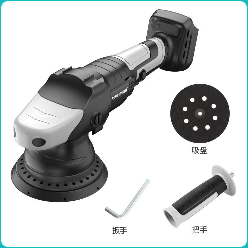 21V Wireless Portable Electric Polisher Household Rechargeable Auto Waxing Machine Car Beauty Polishing Machine