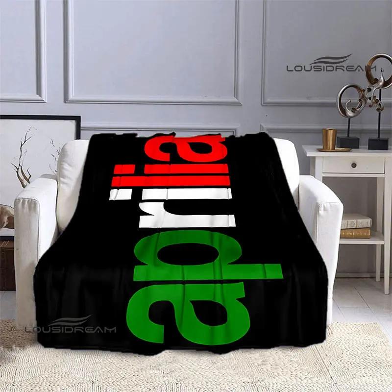 Aprilia Motorcycle Logo Printed Blanket Children's Warm Blanket Soft and Comfortable Blanket Home Travel Blanket Birthday Gift