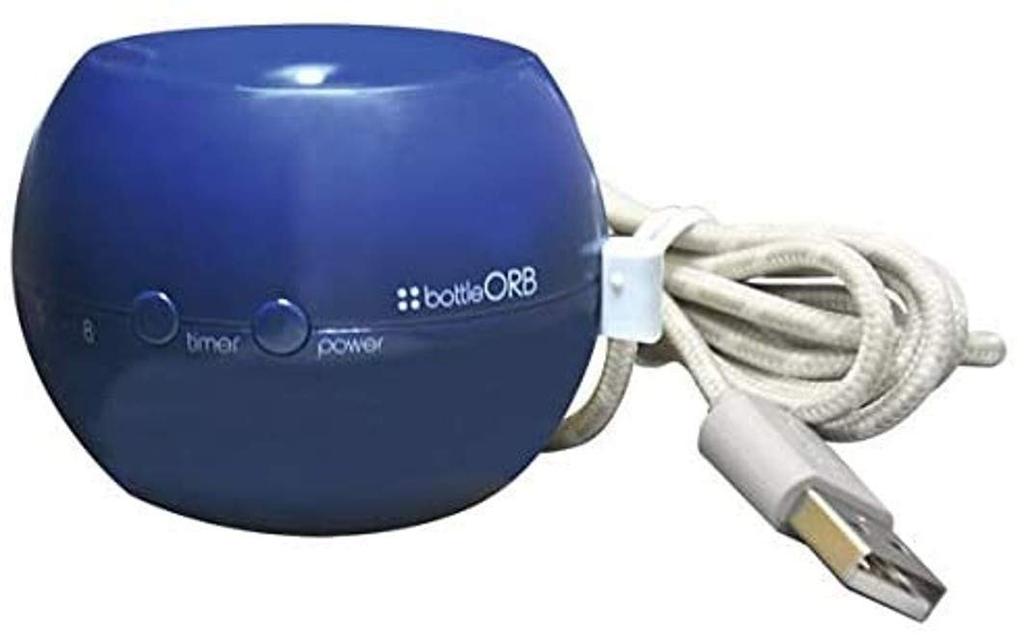 Topland ORB PET Bottle USB with Off Humidifier, Desktop, Type, Compact, Energy-Saving, Timer, Blueberry, SH-OR30BB