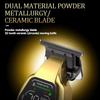 Professional Hair Trimmer Men's Hair Clippers Zero Gapped Finish Hair Cutting Machine Grooming Rechargeable LED Display 9W