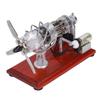 Stirling Engine Educational Stirling Engine Generator with Rubber Pad for Kids Machine Learning for Adult Physics Classroom Model,