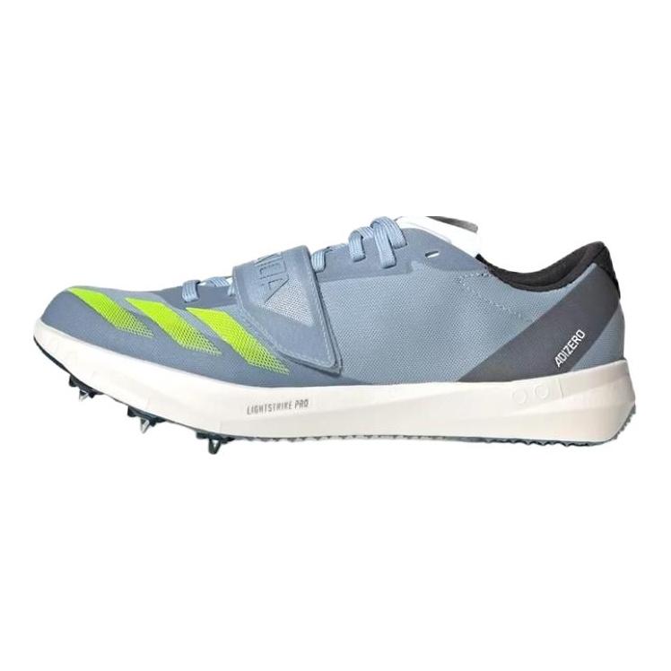 adidas Adizero TJ/PV Slip Resistant, Abrasion Resistant, Breathable Low Top Running Shoes Unisex Gray HP9702