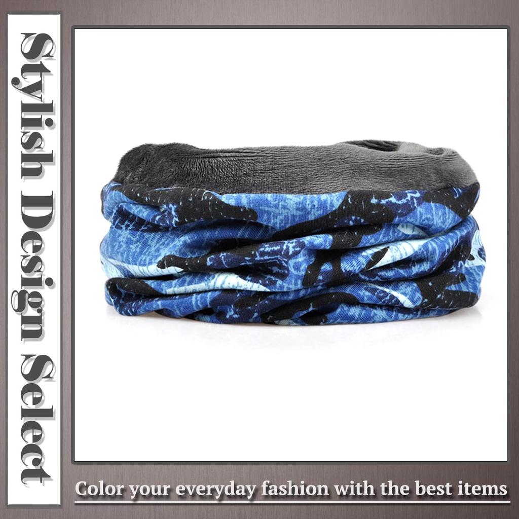 One Limitation Men's Camouflage Military Knit Neck Warmer Hat (Green)