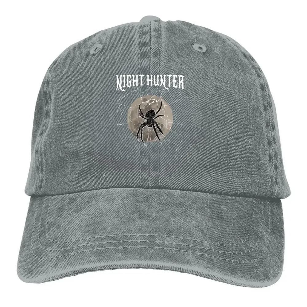 Night Hunter Spider Baseball Cap Men Hats Women Visor Protection Snapback Spiders Caps