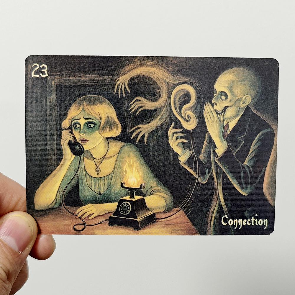 52 Enigmatic Cards Felix Nacht's Gallery of Hallucinations Oracle 10.5*7.5cm