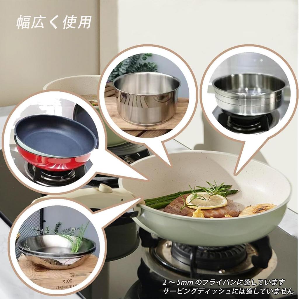 AUTAKI Detachable Frying Pan Handles for Pots and Easy To Install and Remove with One and Scratch Your Pot T-fal Pans, Hand, Heat-Resistant, Stable,