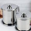 1.3/1.6L Yağ Çelik Sızdırmaz Süzgeç Pot Paslanmaz Depolama Gres Can Su Isıtıcısı