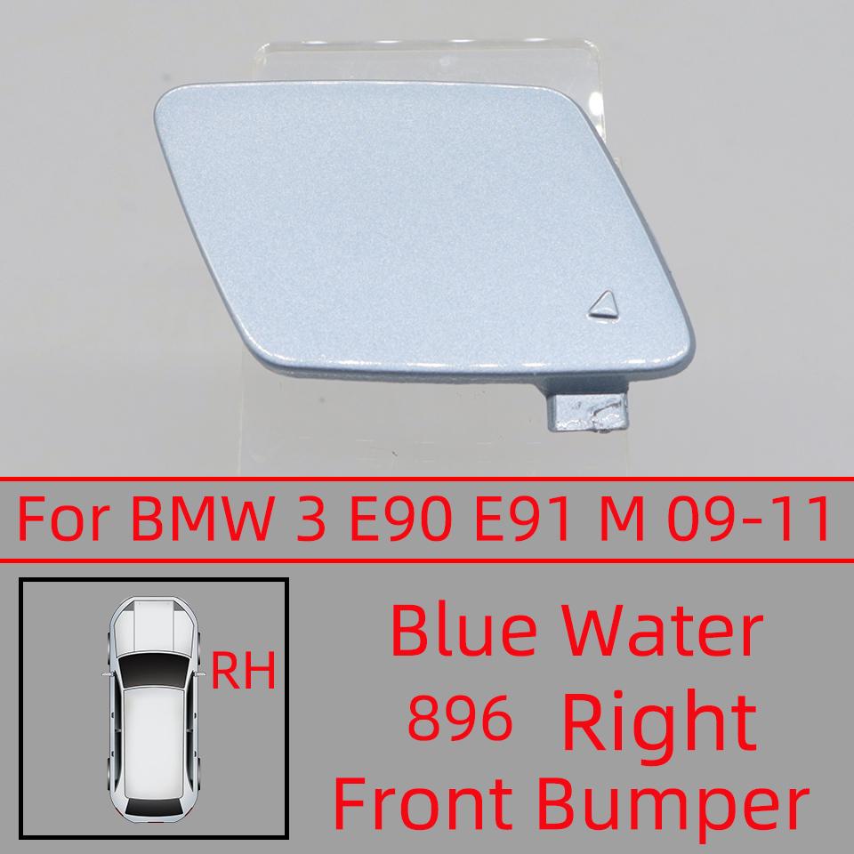 Car Front Bumper Tow Hook Eye Cover For BMW 3 LCI E90 E91 M SPORT 2009 2010 2011 2012 51117891391 Towing Hauling Trailer Lid
