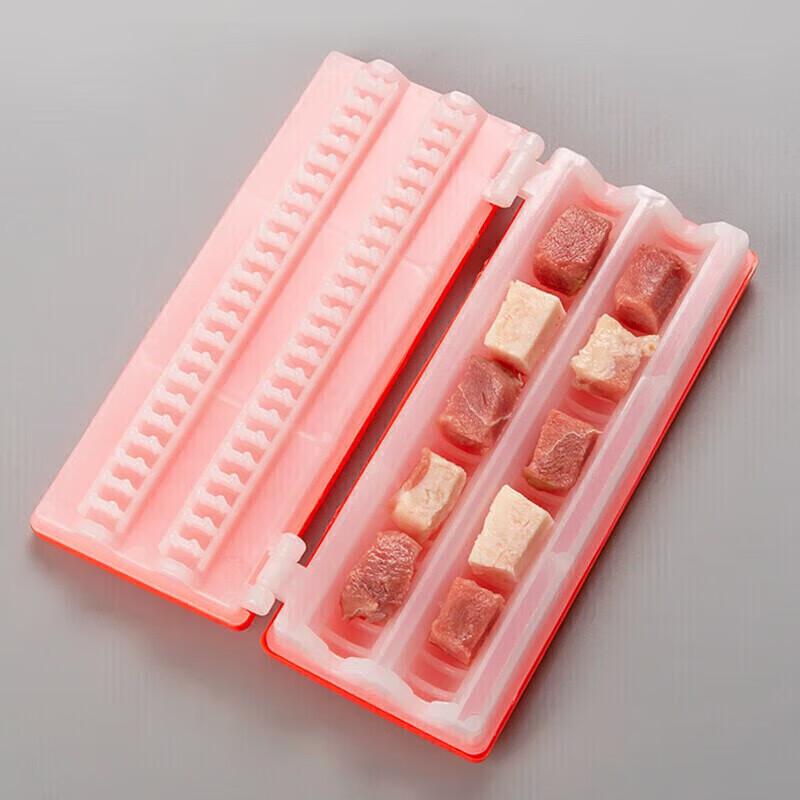 Suncojia (Suncojia) Barbecue Skewers, Steel Skewers for Grilling, Meat Kebab Skewers, Barbecue Accessories, Grilling Skewers