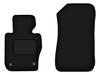 Black Front Floor Mats For: BMW 3 E91 xDrive Station Wagon, Touring (2004-2011)