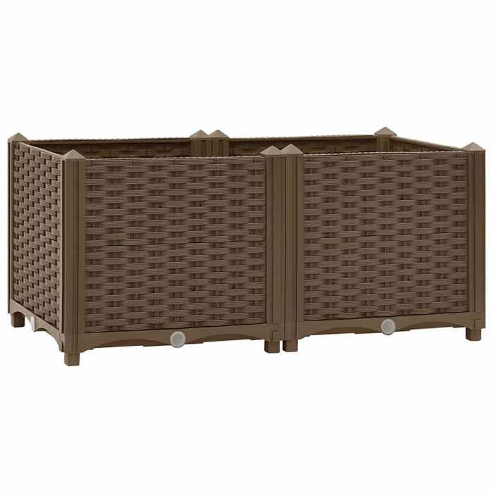 VidaXL Raised Bed 80x40x38 Cm Polypropylene
