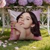 Singer G-Gracie Abrams Cushion Cover Home & Car Dual-Scene Pillow Cover: Reversible for Premium Comfort