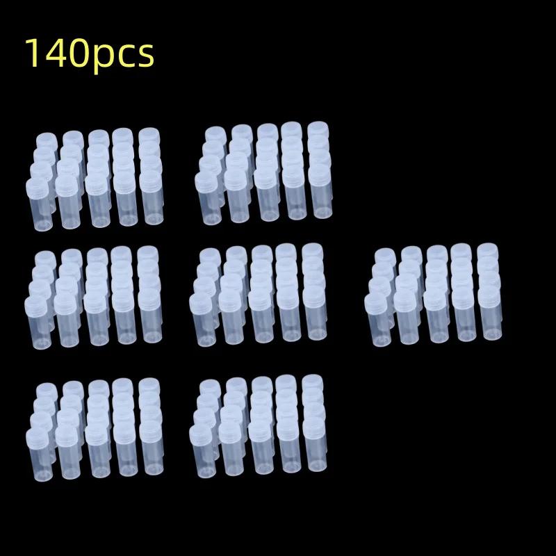5ml Plastic Small Bottles Sample Pot 5g Mini Clear Packing Containers For Medicine Pill Liquid Powder Capsule Storage