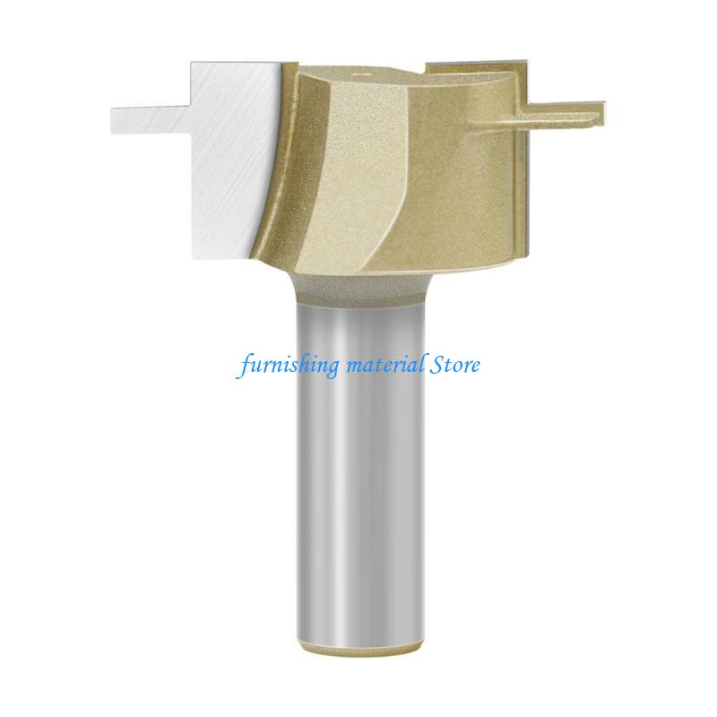 Y5GD Industrial 1/2Inch Shank Router Bit Cutter Superior Wear Resistance For Soft Metal Precise Metal Milling Tasks