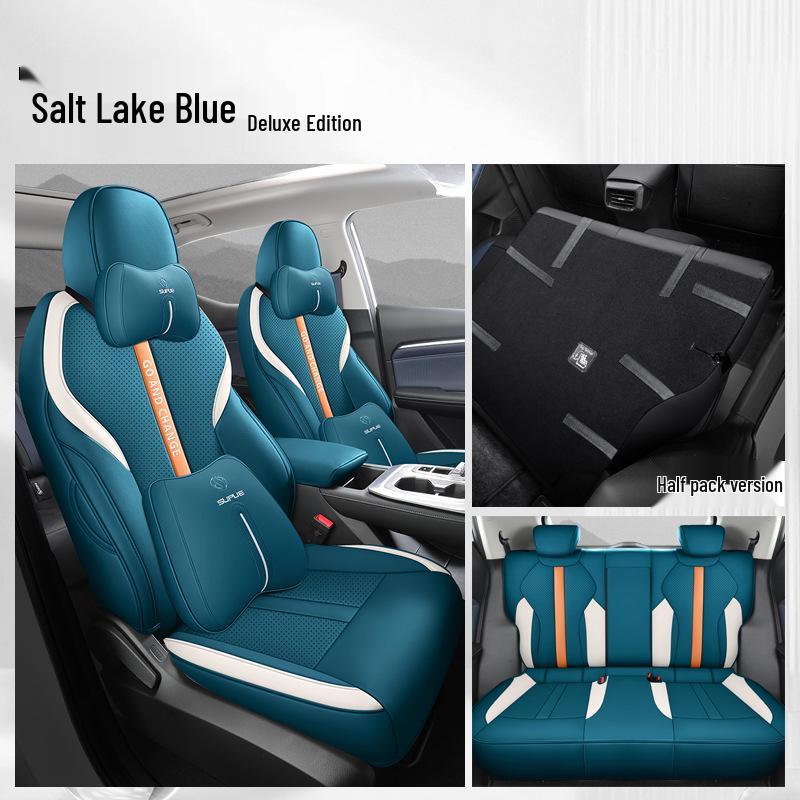 DJGY All-Season Sport Leather Seat Cushion Cover for GAC Trumpchi GS Yingsu