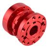 Car Steering Wheel Hub Racing Extension Spacer Adapter Kit Adjustable 40mm to 70mm(Red)