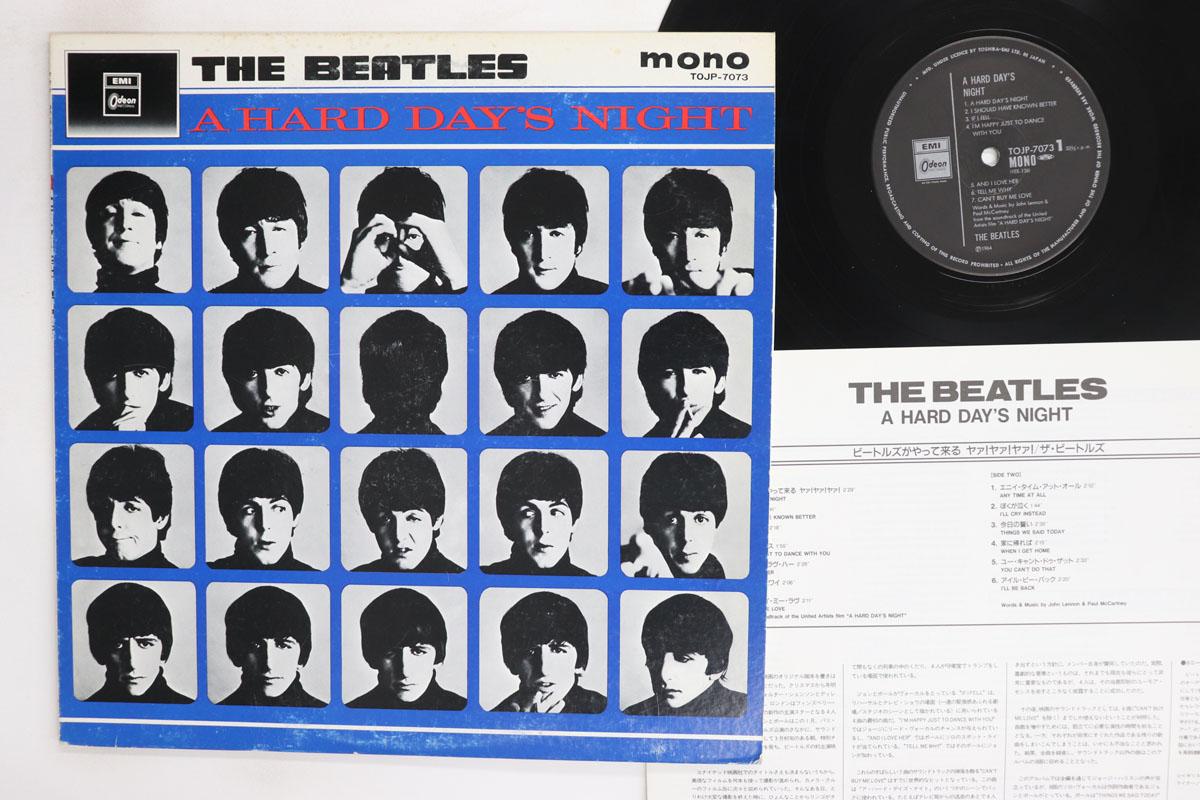 Виниловая пластинка BEATLES A Hard Days Night TOJP7073 ODEON 1992 Япония Рок Б/у